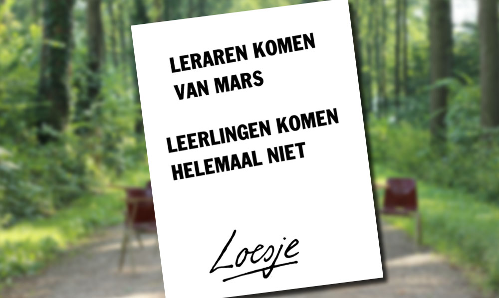 Afwezig en toch een kaartje gekocht